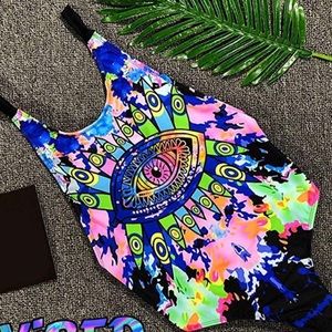 Trippy Rave Body Suit